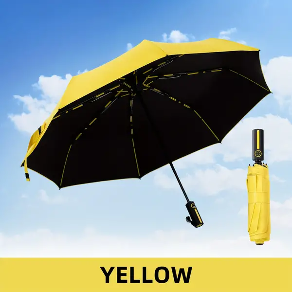 Anti-storm Special Umbrella Durable Umbrella Reinforced Thick Full-automatic Home Portable Folding Umbrella Umbrella